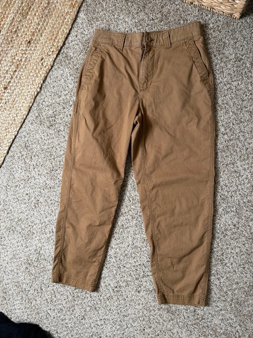 Old Navy cotton chinos for women EUC camel s 2980